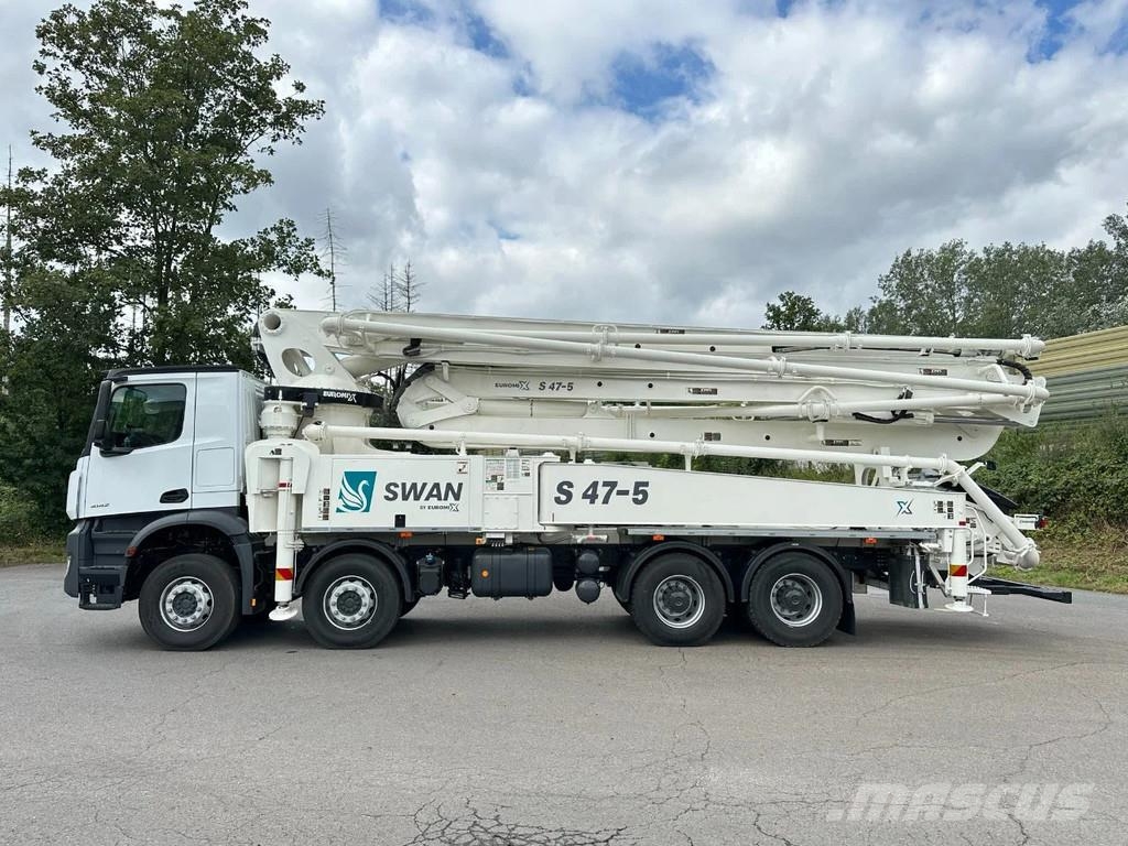 Mercedes-Benz Arocs 4142 Arocs 5 4142 8x4 SWAN TSP 47-5 160RZ ( Lastbilar med betongpump
