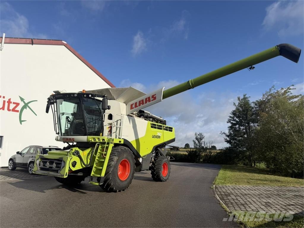 CLAAS Lexion 760 GPS 3D 30km/h V1050 Grainmeter Зернозбиральні комбайни