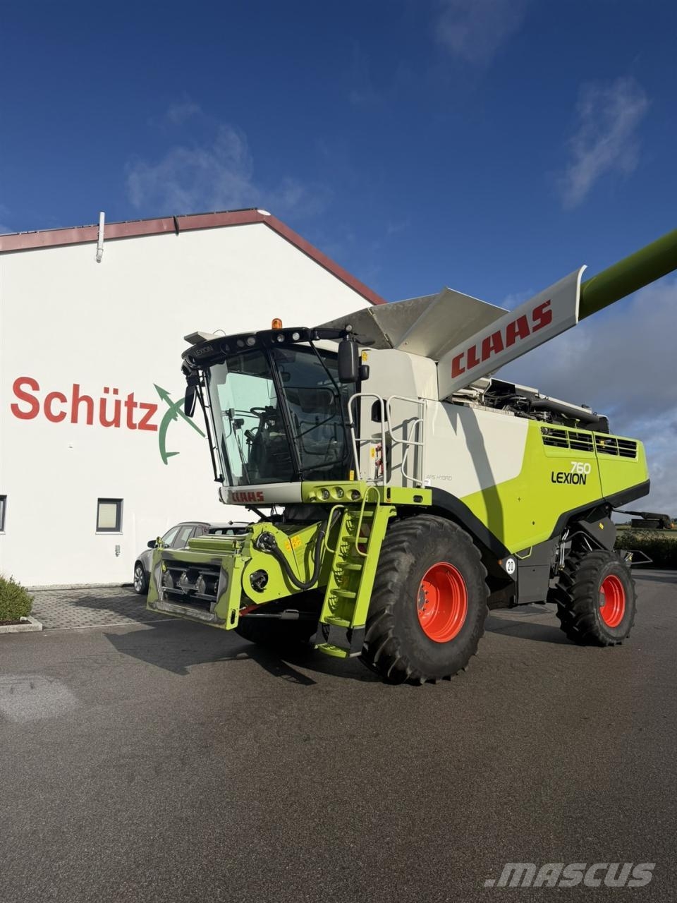CLAAS Lexion 760 GPS 3D 30km/h V1050 Grainmeter Зернозбиральні комбайни