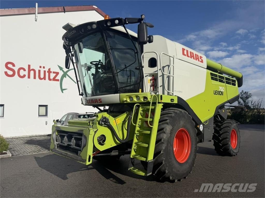 CLAAS Lexion 760 GPS 3D 30km/h V1050 Grainmeter Зернозбиральні комбайни