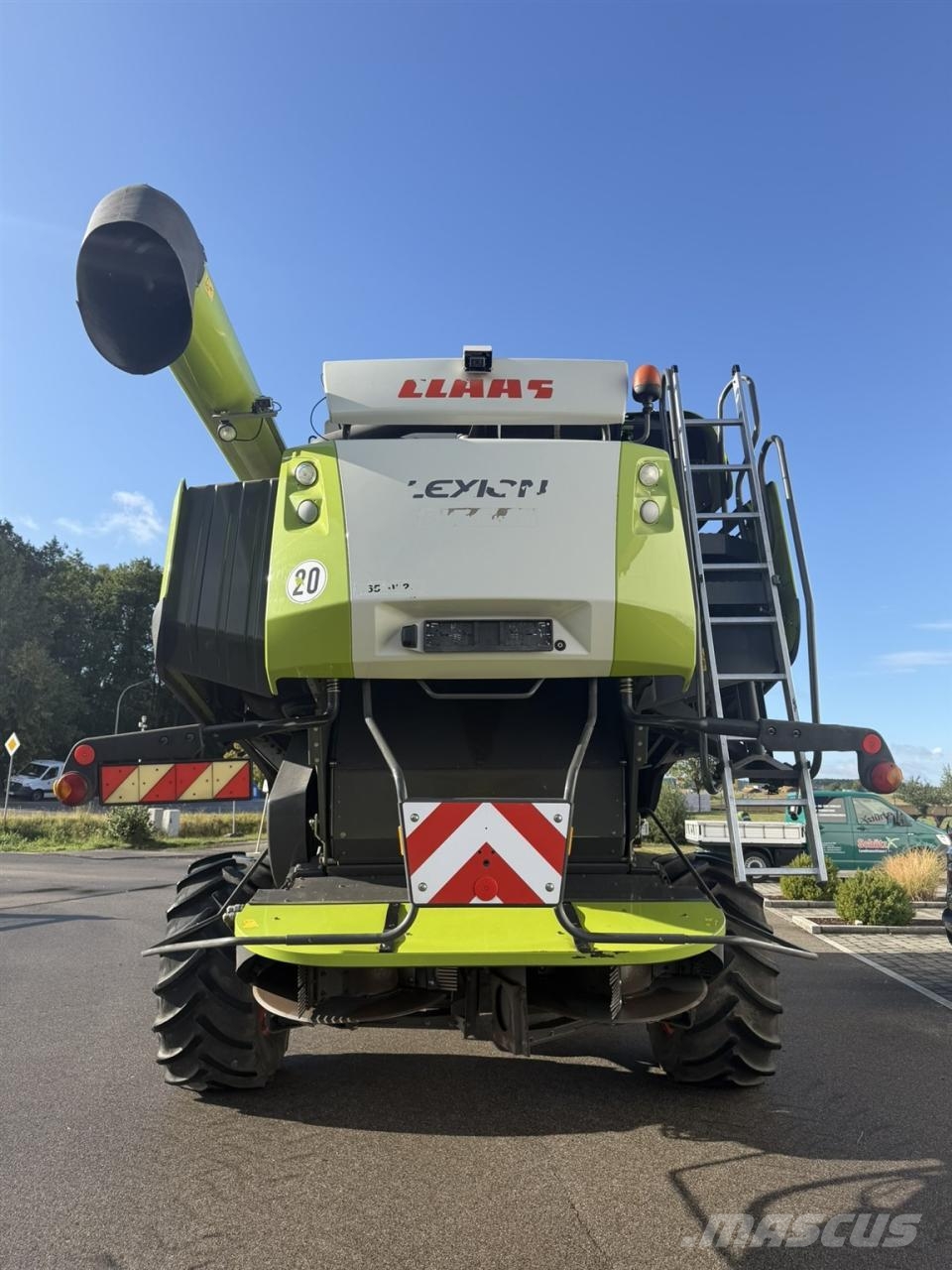 CLAAS Lexion 760 GPS 3D 30km/h V1050 Grainmeter Зернозбиральні комбайни