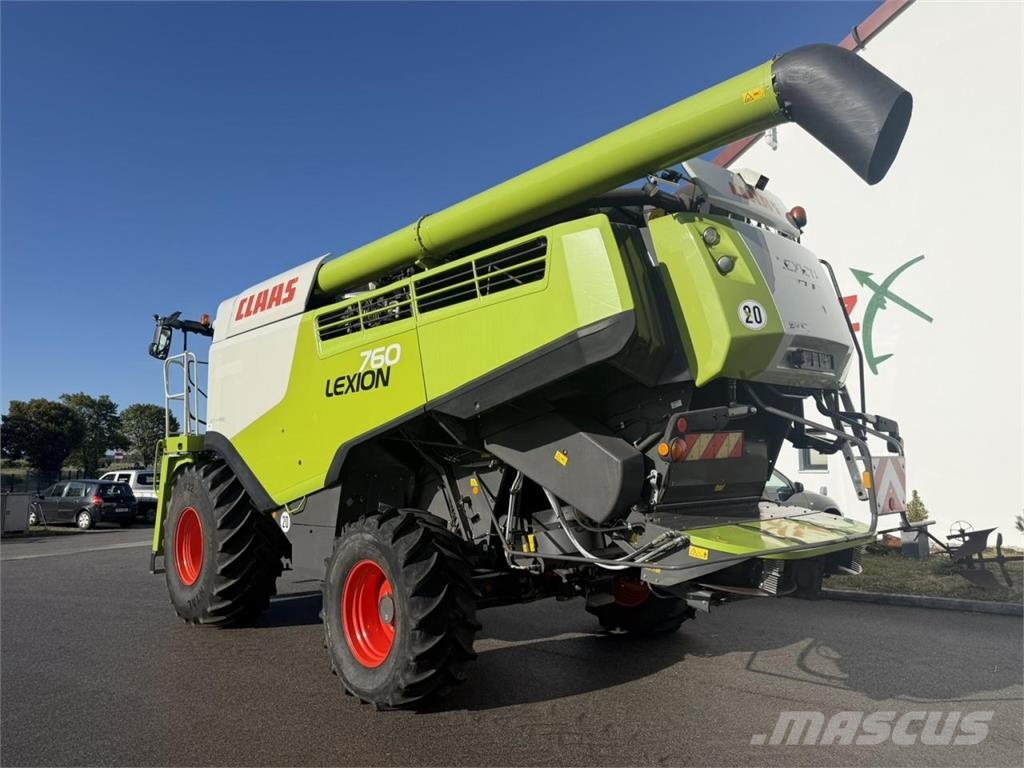 CLAAS Lexion 760 GPS 3D 30km/h V1050 Grainmeter Зернозбиральні комбайни