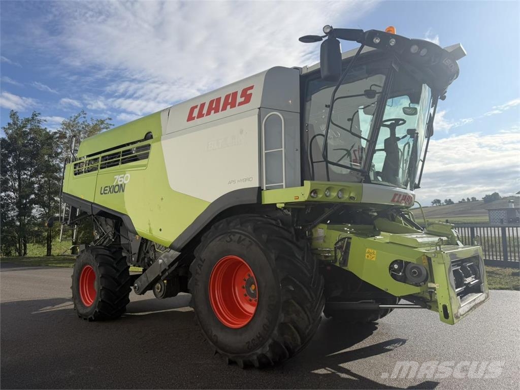 CLAAS Lexion 760 GPS 3D 30km/h V1050 Grainmeter Зернозбиральні комбайни
