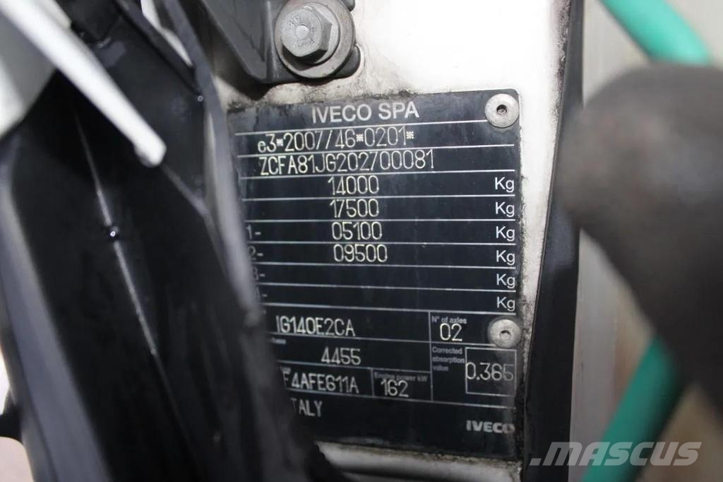 Iveco Eurocargo 140e22 + EURO 6 + LOW KM + chereau شاحنات بدرجة حرارة قابلة للضبط
