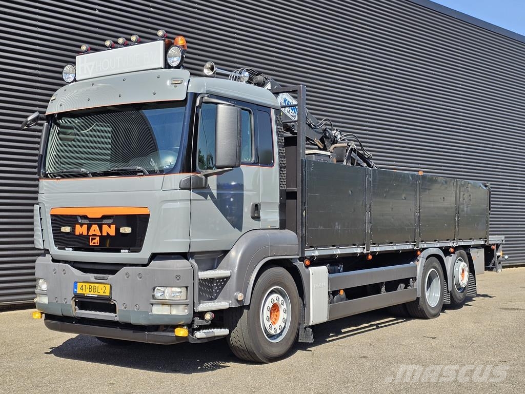 MAN TGS 26.360 / KENNIS ROLLER CRANE/KRAN / 6X2-4 BL شاحنات الرافعات