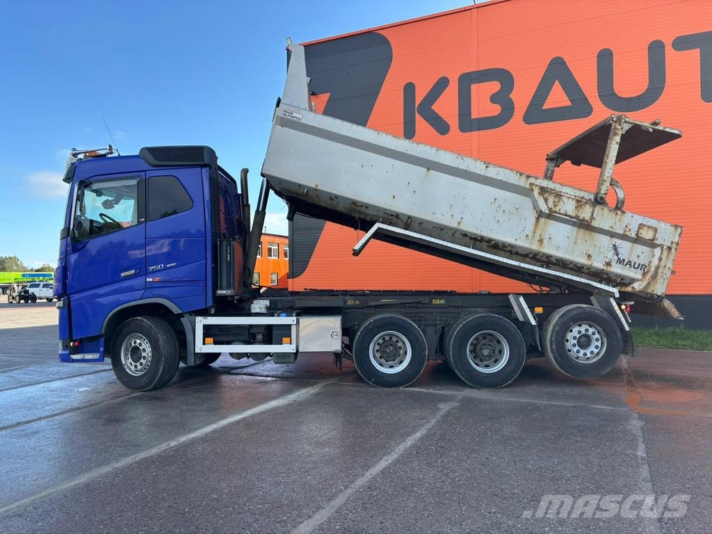 Volvo FH 16 750 8x4*4 RETARDER / BOX L=5743 mm ダンプ