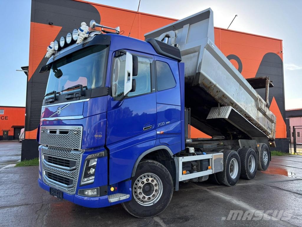 Volvo FH 16 750 8x4*4 RETARDER / BOX L=5743 mm ダンプ
