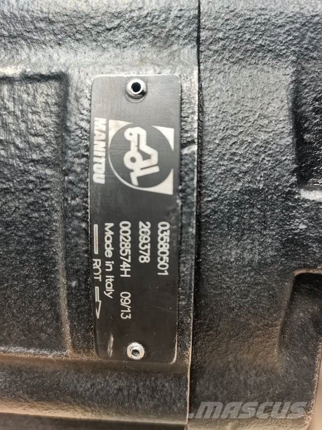 Manitou MT 1030 {Casappa 03580501} hydraulic pump Hydraulics