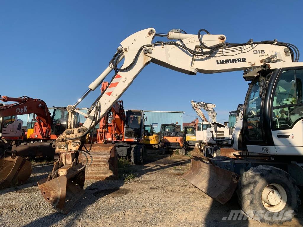 Liebherr A 918 Compact Wielgraafmachines