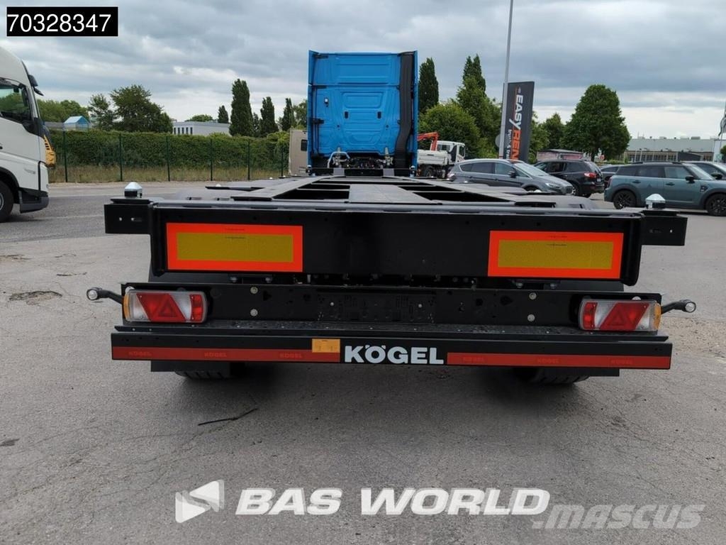 Kögel S24-2 Lift Axle 20,30,40ft Semirremolques portacontenedores
