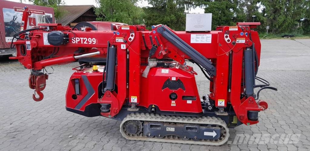 SPT SPT299 3t 14m minikran mini crane spider Minikraanad