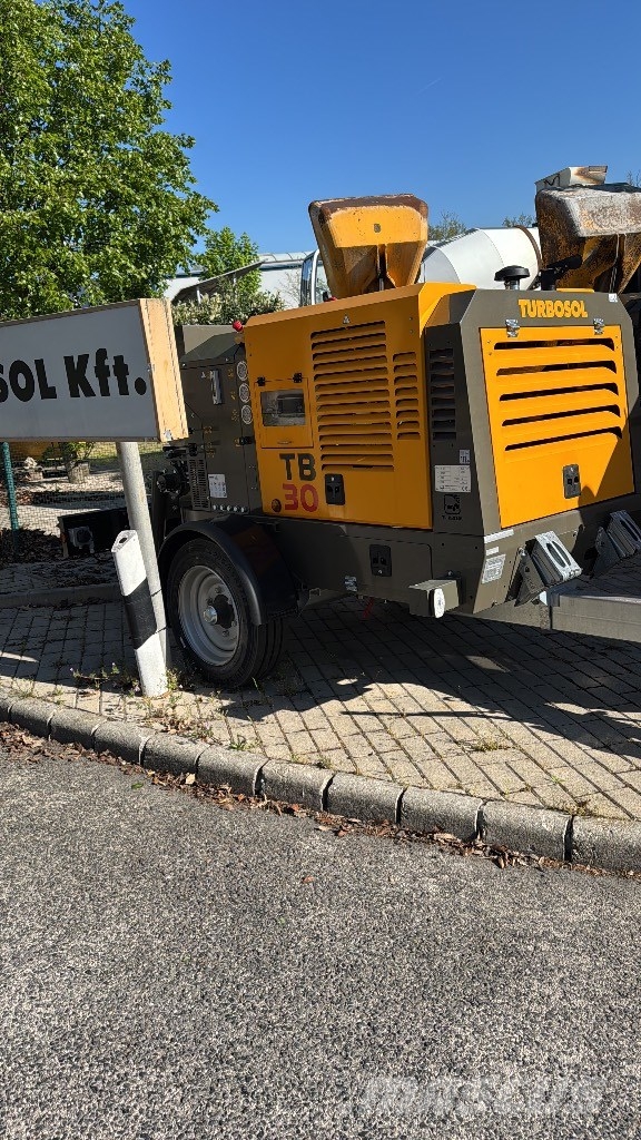 Turbosol TB30 concrete pump TB30/T مضخات خرسانة