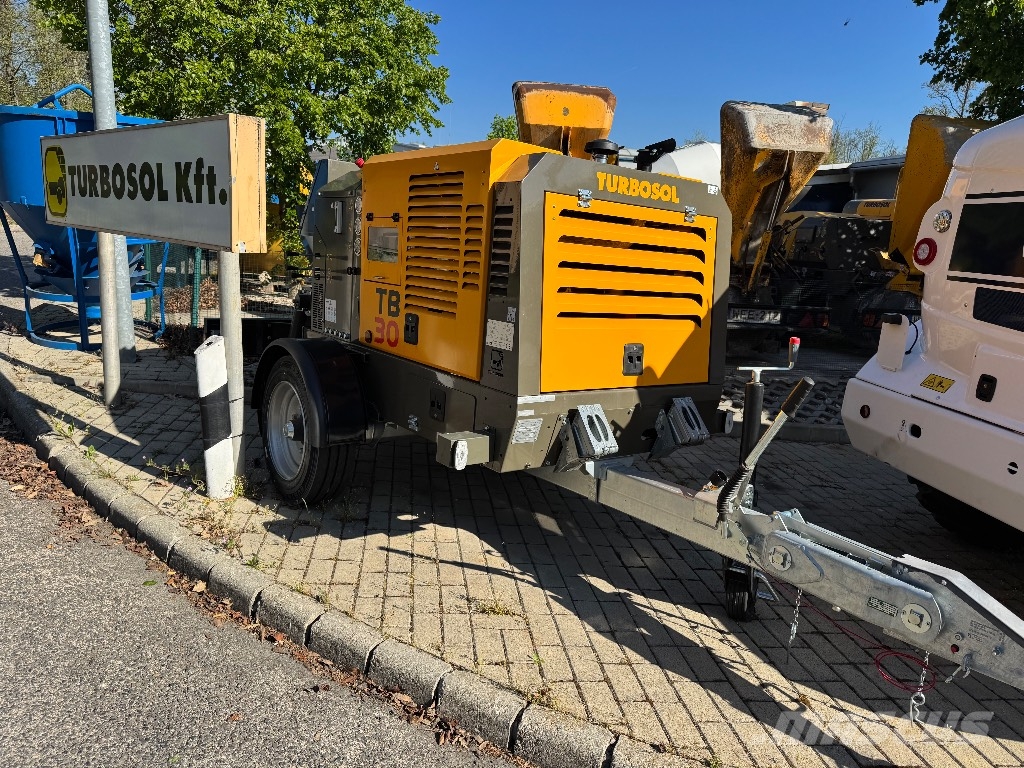 Turbosol TB30 concrete pump TB30/T مضخات خرسانة