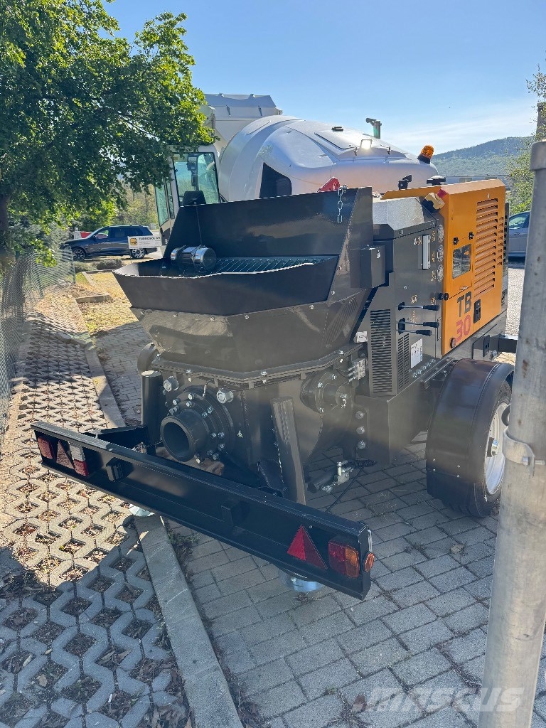 Turbosol TB30 concrete pump TB30/T مضخات خرسانة