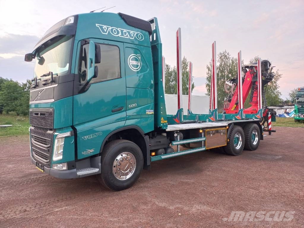 Volvo FH500 Transporte de madera
