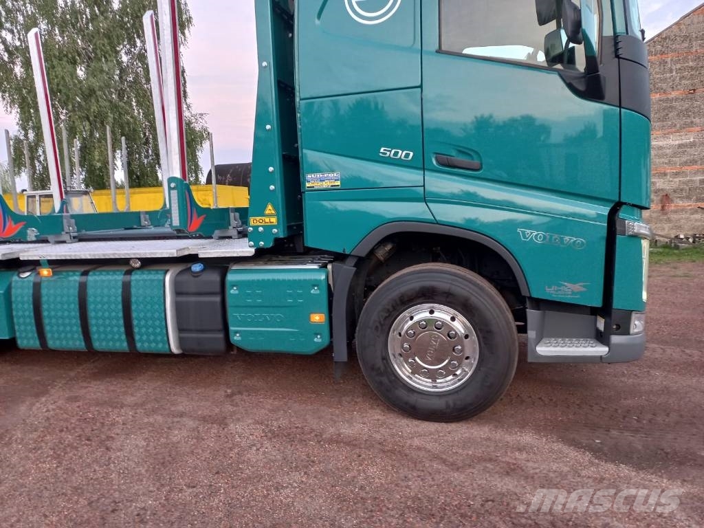 Volvo FH500 Transporte de madera