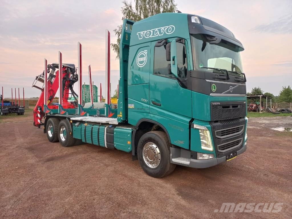 Volvo FH500 Transporte de madera