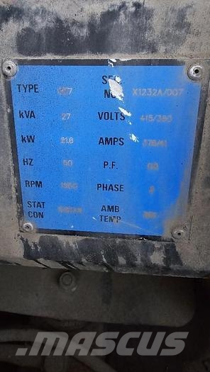 Ingersoll Rand Rand G27WP Notstromnere Otros Generadores