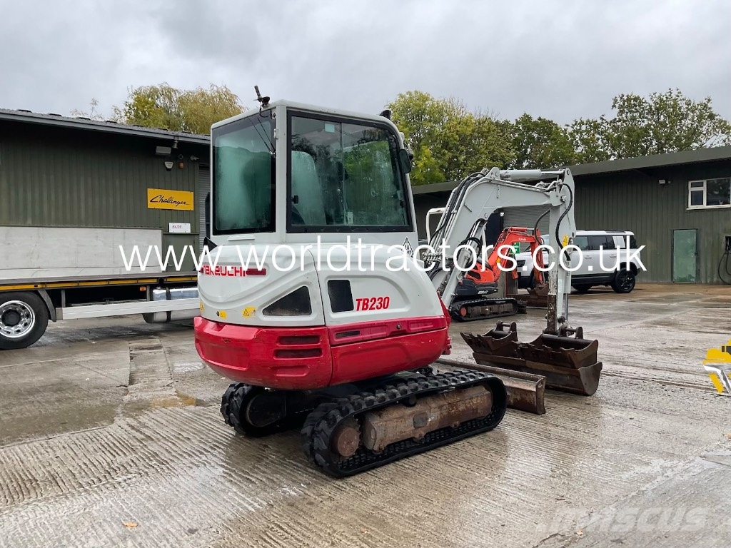Takeuchi TB 230 Mini ekskavatori < 7 t