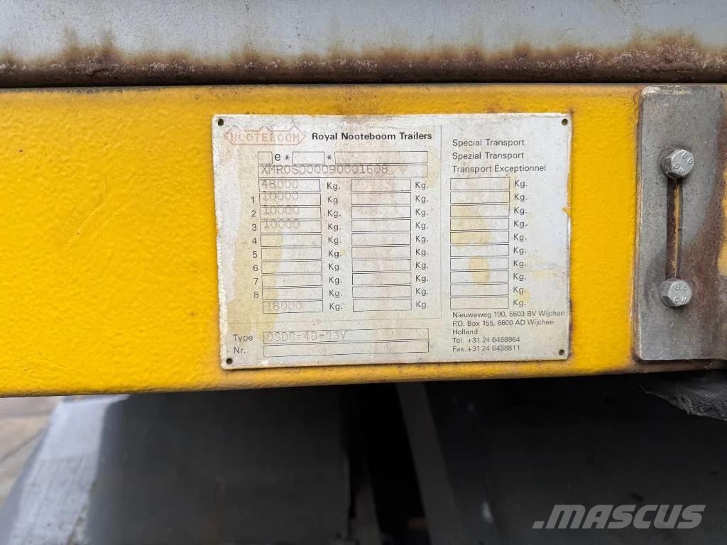Nooteboom OSDS-48-03 Tieflader-Auflieger