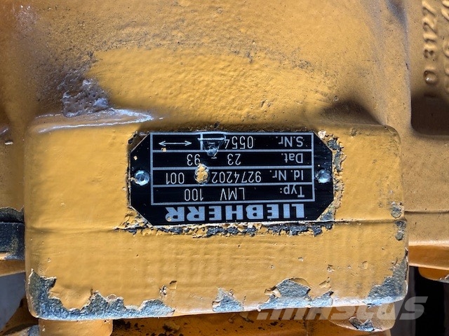 Liebherr A 900 HYDRAULIC PARTS PUMP LPVD 064 COMPLET Hidraulika