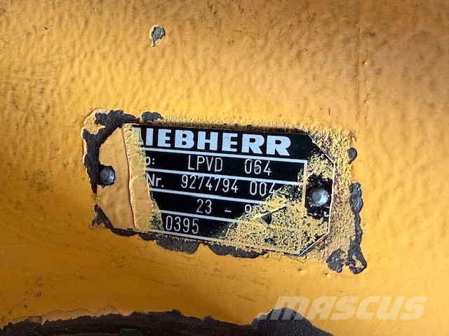 Liebherr A 900 HYDRAULIC PARTS PUMP LPVD 064 COMPLET Hidraulika
