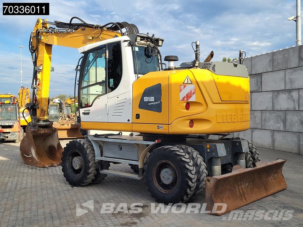 Liebherr A918 ホイール式油圧ショベル（パワーショベル・ユンボ・バックホー）