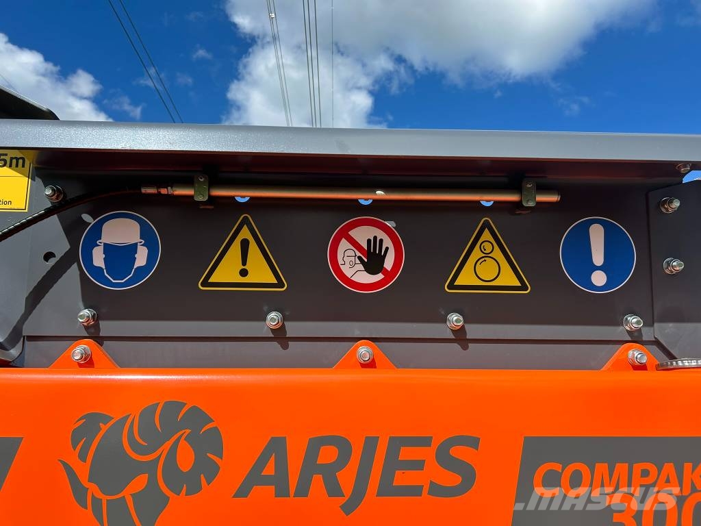 Arjes Compaktor 300 آلات تمزيق المخلفات