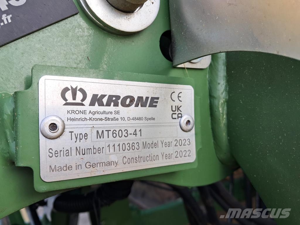 Krone Easy cut B950 Žacie stroje