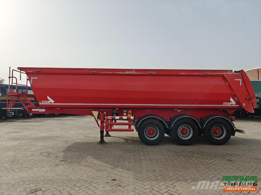 Stas S300CX 3-Axles BPW - Tipper 29m3 - Alu/Alu - Disc Semirremolques de volteo