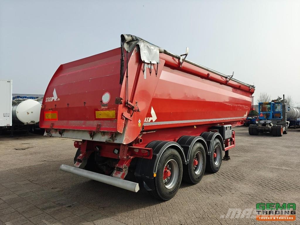 Stas S300CX 3-Axles BPW - Tipper 29m3 - Alu/Alu - Disc Semirremolques de volteo