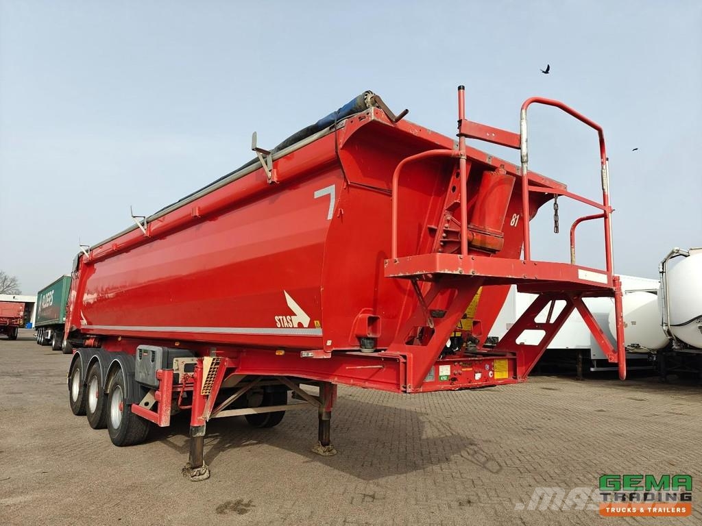 Stas S300CX 3-Axles BPW - Tipper 29m3 - Alu/Alu - Disc Tipper semi-trailers