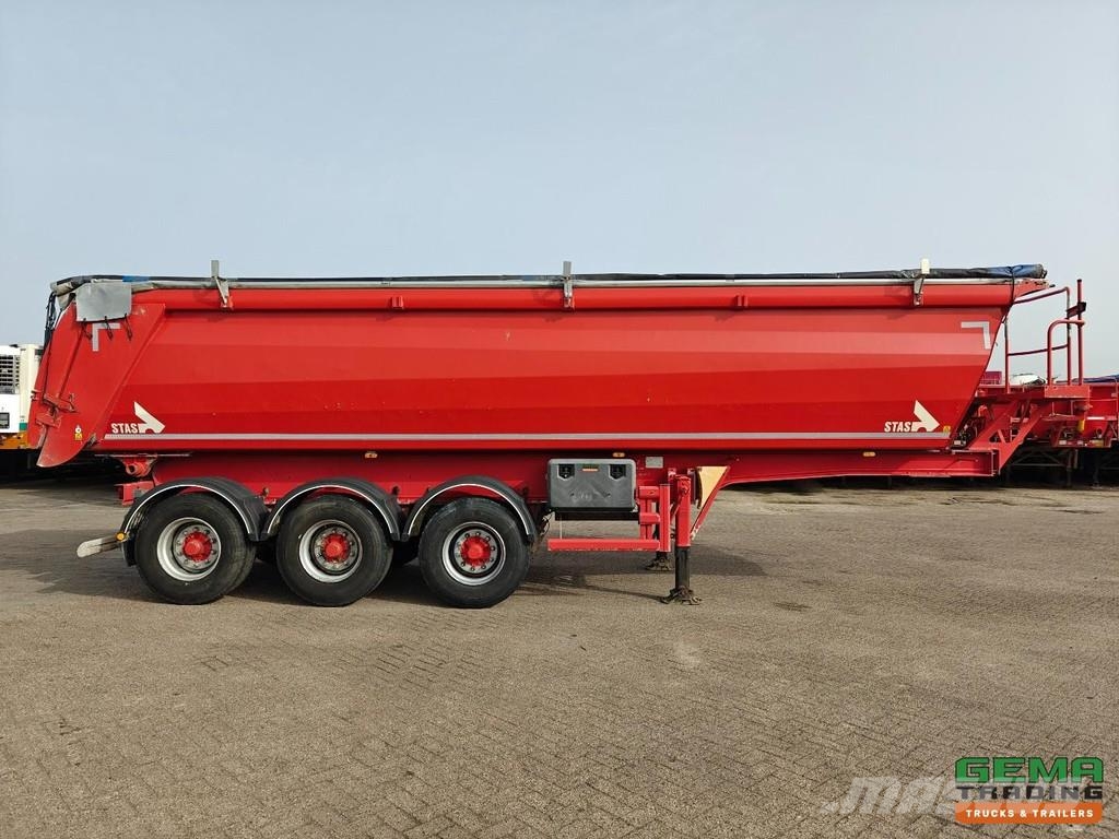 Stas S300CX 3-Axles BPW - Tipper 29m3 - Alu/Alu - Disc Tipper semi-trailers