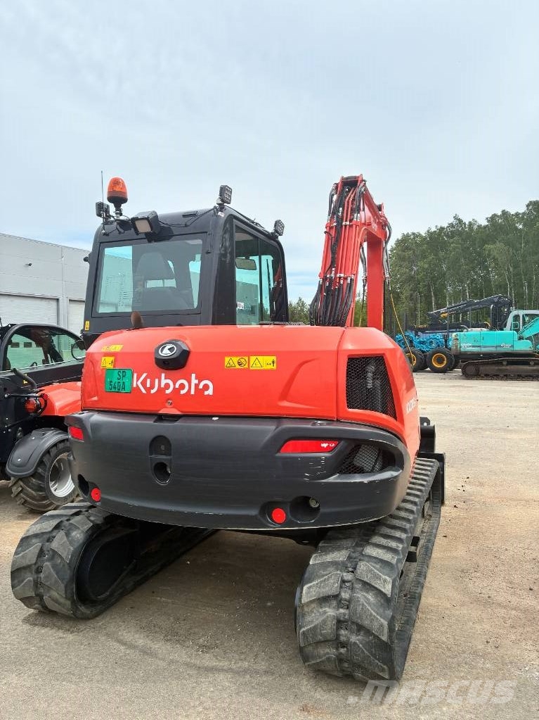 Kubota KX 085-5 Малые экскаваторы 7т-12т
