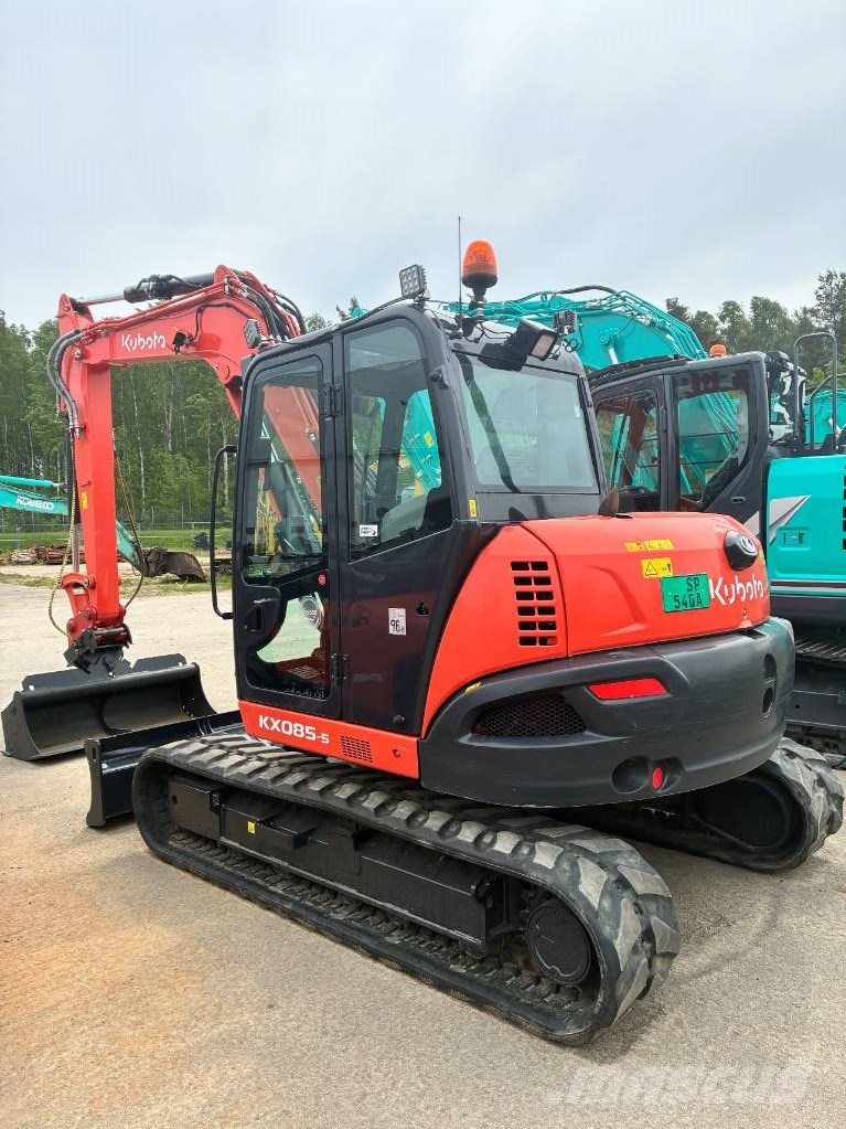 Kubota KX 085-5 Малые экскаваторы 7т-12т