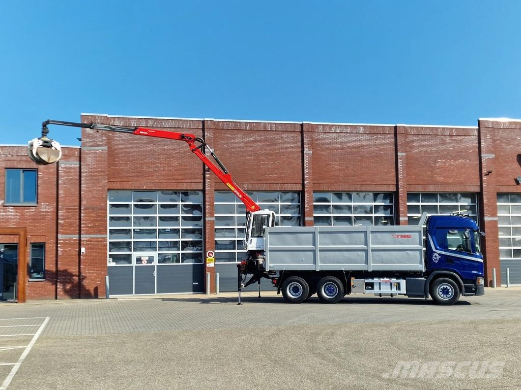 Scania G500 6x2 - Tipper + Palfinger epsilon M110L - Reta Kraner til alt terræn