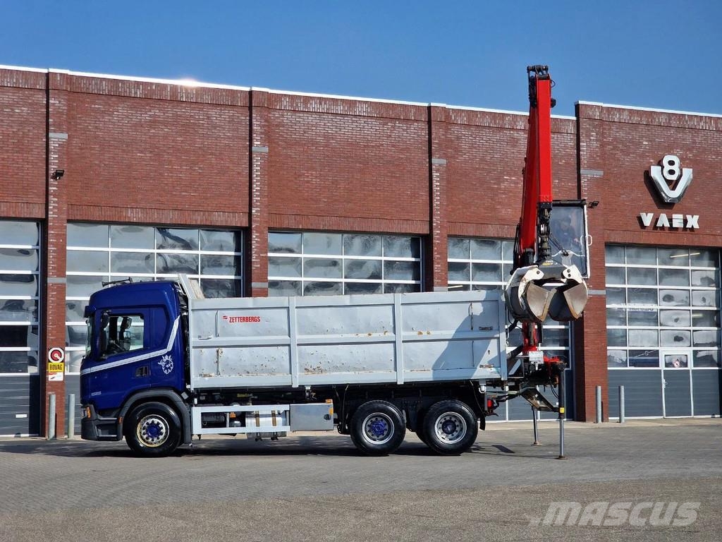 Scania G500 6x2 - Tipper + Palfinger epsilon M110L - Reta Kranen voor alle terreinen