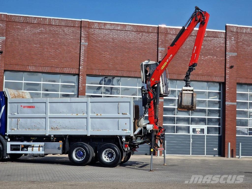 Scania G500 6x2 - Tipper + Palfinger epsilon M110L - Reta Kraner til alt terræn