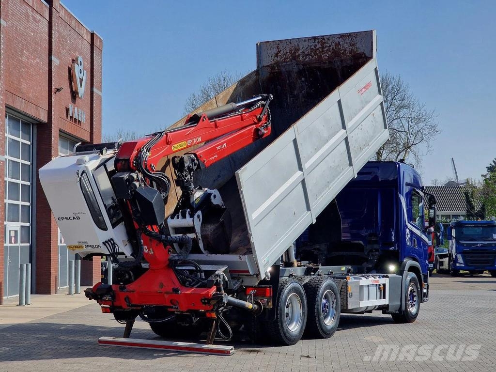 Scania G500 6x2 - Tipper + Palfinger epsilon M110L - Reta Kranen voor alle terreinen