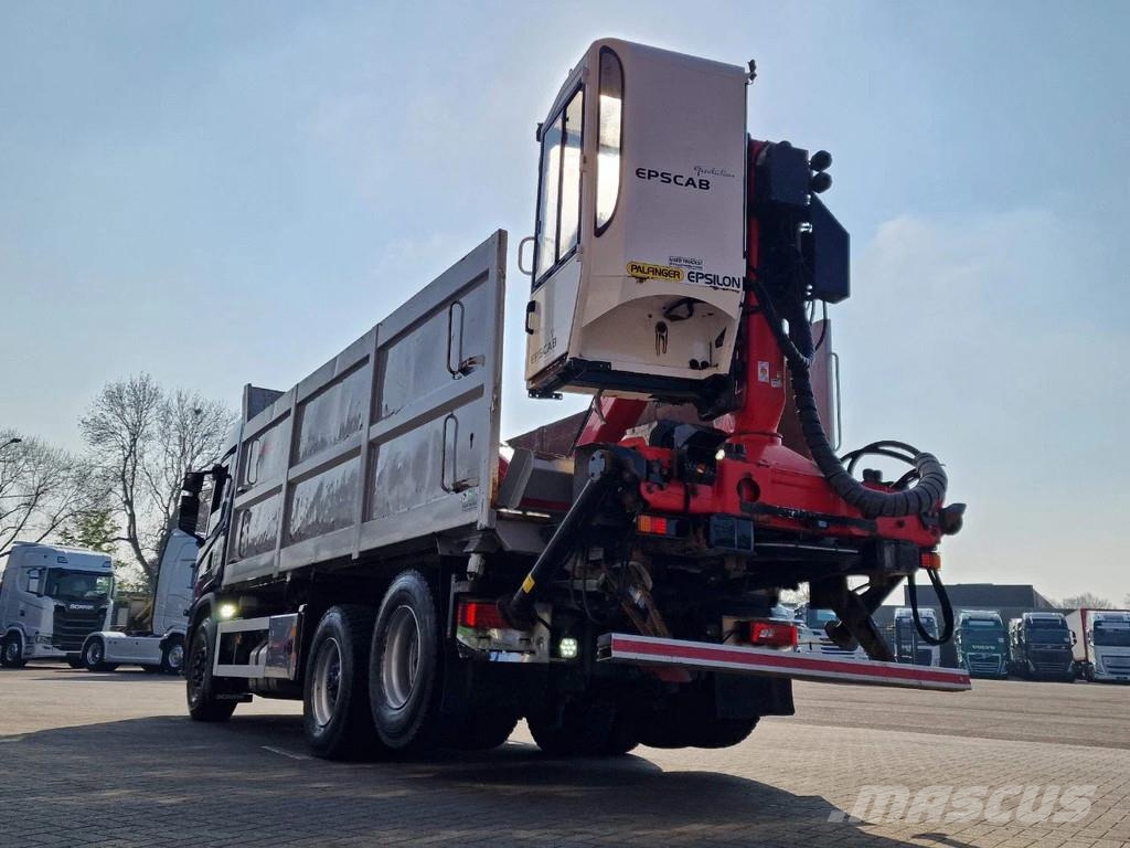 Scania G500 6x2 - Tipper + Palfinger epsilon M110L - Reta Kranen voor alle terreinen