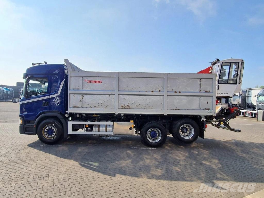 Scania G500 6x2 - Tipper + Palfinger epsilon M110L - Reta Kranen voor alle terreinen