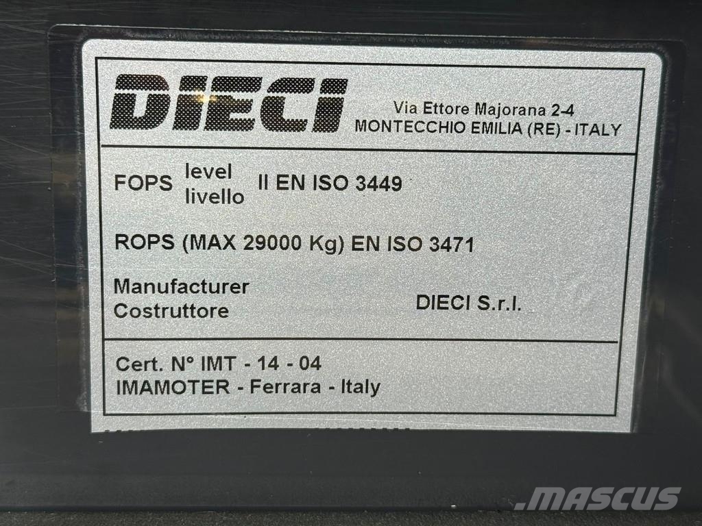 Dieci HERCULES 130.10 Turbo Powershift - CE مناولات متداخلة