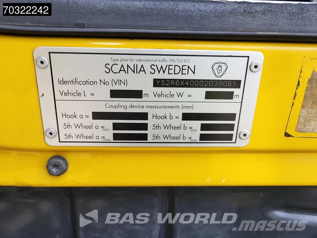 Scania R500 8X4 Manual Retarder 2xTanks Lift+Lenkachse Bi Cabezas tractoras