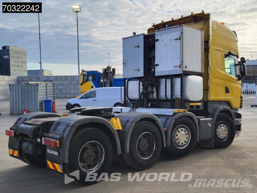Scania R500 8X4 Manual Retarder 2xTanks Lift+Lenkachse Bi Cabezas tractoras
