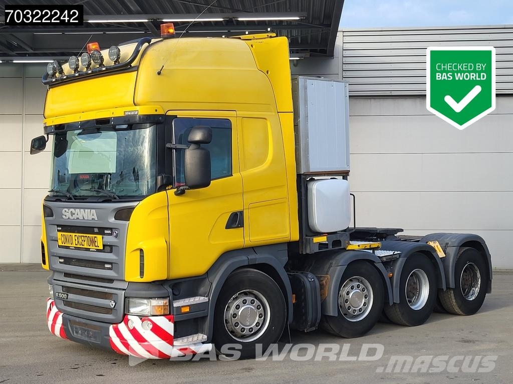 Scania R500 8X4 Manual Retarder 2xTanks Lift+Lenkachse Bi Cabezas tractoras