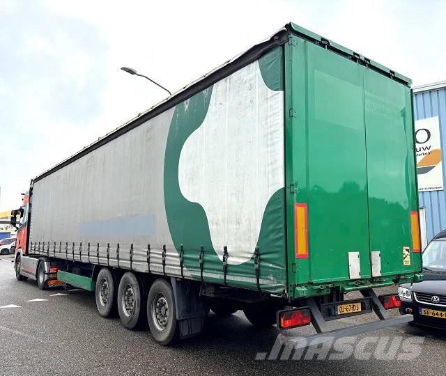 Krone SDP 27 CURTAINSIDE WITH SLIDING ROOF APK/TUV 08-20 Curtainsiderauflieger