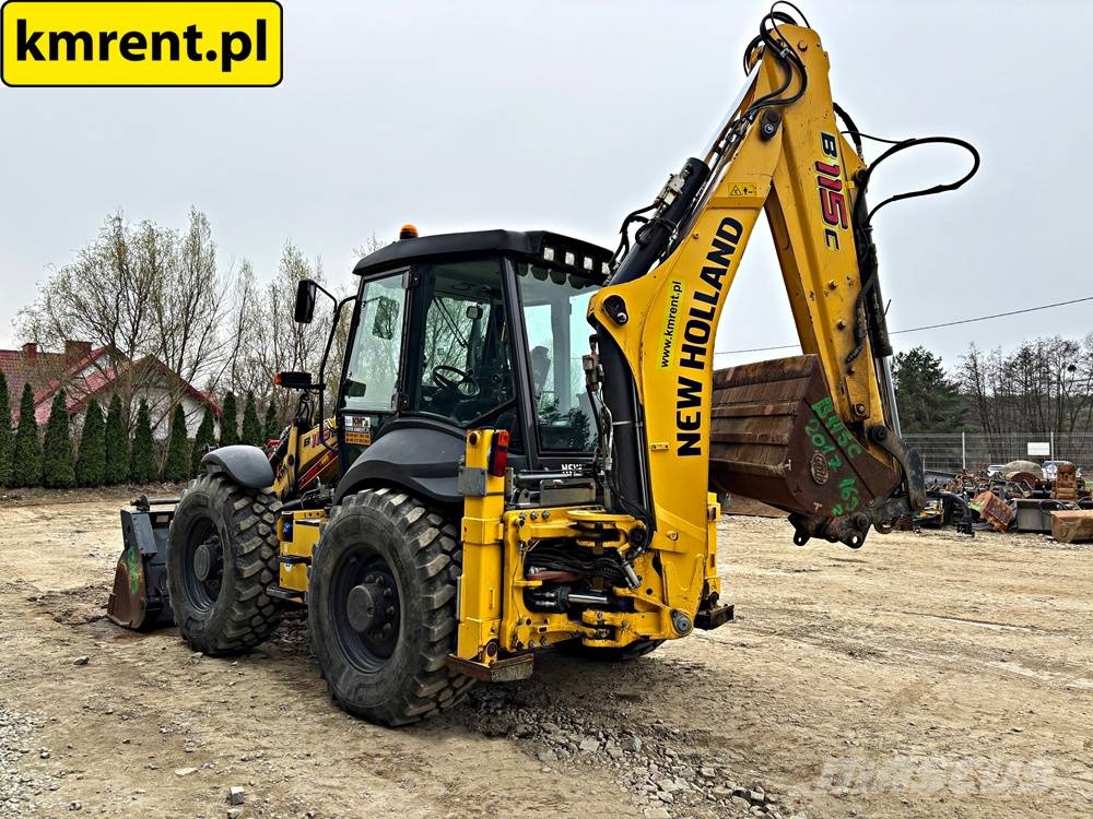New Holland B 115 C KOPARKO-ŁADOWARKA 2017r. MTH: 3610 | jcb 3 Backhoe loaders