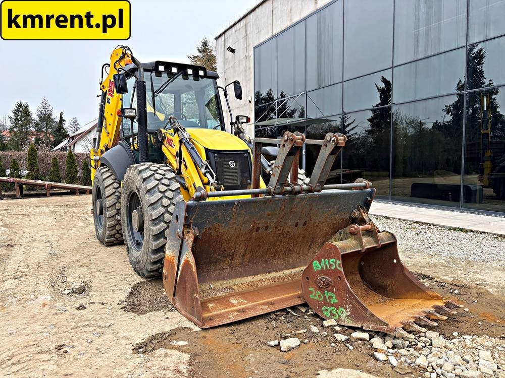 New Holland B 115 C KOPARKO-ŁADOWARKA 2017r. MTH: 3610 | jcb 3 Backhoe loaders