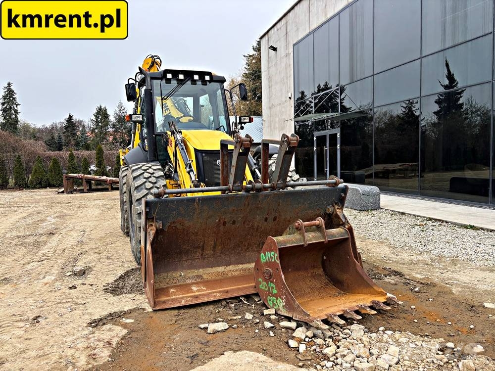 New Holland B 115 C KOPARKO-ŁADOWARKA 2017r. MTH: 3610 | jcb 3 Backhoe loaders