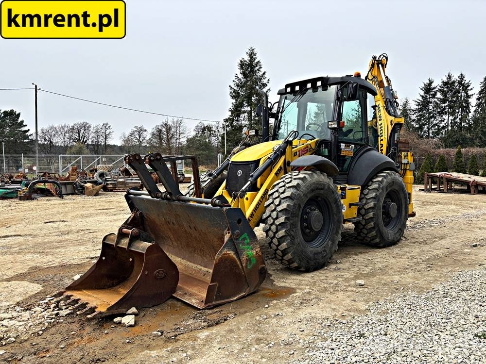 New Holland B 115 C KOPARKO-ŁADOWARKA 2017r. MTH: 3610 | jcb 3 Backhoe loaders